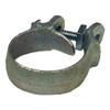Bolt Clamp 16, 1-Bolt, 12 in-lb Torque, Iron Band, Malleable Iron Bolt, Plated, Domestic, 2-24/64 to 2-32/64 in OD
