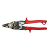 Bulldog Snip, Straight, 16 ga Low Carbon Steel, 7/8 in Lg of Cut, Left/Right/Straight/Slight Snip, 9-1/4 in Lg, Serrated Blade, 7/8 in lg Blade, Vinyl Grip