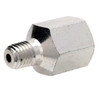 Adapter, Straight, Steel, 1/4 in-28 x 1/8 in FNPT Thread