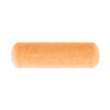 Paint Roller Cover, 3/8 in Nap, 9 in Lg, Semi-Smooth Surface, Fabric, Golden Yellow Color