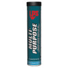 Grease, Multi-Purpose, Paste, Black,  Blue , Petroleum, -22 to 350 deg F, 1 Specific Gravity, >392 deg F Flash, <7 cSt, Cartridge, 14.1 oz Container, 14.1 oz