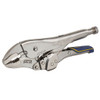 Locking Plier, Curved Jaw, 1-7/8 in Jaw, Carbon Steel Jaw, 10 in Lg