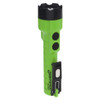 NIGHTSTICK Flashlight, LED Bulb, 350/300/200 Lumens, Green , Focused Beam, 1.8 in dia,  7 in lg