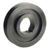 DODGE QD SK Sheave, Type D3, 12-3/4 in od, 12.38 in (A)/12.76 in (B) Dia Pitch, 2 -Groove, 0.44 in Pitch, 1-3/4 in Wd Face, SK Bushing