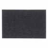 CARBORUNDUM Hand Pad, Fibratex, 9 in Lg, 6 in Wd, Ultra Fine, Silicon Carbide Abrasive, Gray Color