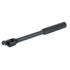 Socket Handle, Flex, 1/2 in Drive, 113/16 in Lg, Suitable For Industrial, Polished Chrome, Black Color Socket Handle, Flex, 1/2 in Drive, 113/16 in Lg, Suitable For Industrial, Polished Chrome, Black Color