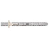 Ruler, Industrial Precision, 6 in Lg, 3/4 in Wd, Imperial, Metric, Stainless Steel Ruler, Industrial Precision, 6 in Lg, 3/4 in Wd, Imperial, Metric, Stainless Steel
