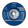 Grinding Wheel, 5/8 in-11 Center Hole, N Wheel Hardness, 1 Reinforced, 4-1/2 in Dia Wheel, 1/4 in Thk Wheel, 30 Grit, Super Fine, Aluminium Oxide Abrasive Grinding Wheel, 5/8 in-11 Center Hole, N Wheel Hardness, 1 Reinforced, 4-1/2 in Dia Wheel, 1/4 in Thk Wheel, 30 Grit, Super Fine, Aluminium Oxide Abrasive