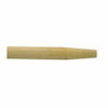 Broom Handle, 1-1/8 in Dia, 60 in Lg, Hardwood, Natural , Clear Lacquered