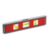 Torpedo Level, 9 in Lg, 1-1/4 in Wd, 5/8 in Thk, Plastic, White Frame,  Yellow Vial Color Torpedo Level, 9 in Lg, 1-1/4 in Wd, 5/8 in Thk, Plastic, White Frame,  Yellow Vial Color