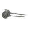 Tube Bender, Geared Ratchet, 180 deg Bend, 3-3/4 in Bend Radius, 3/4 in Thk Pipe/Tube, Stainless Steel,  Steel,  Hard Copper Applicable