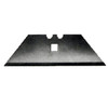 Utility Knife Blade, Heavy Duty, 0.025 in Thk, Top Slide Blade, High Carbon Steel