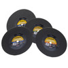 CARBORUNDUM Cut-Off Wheel, 12 in Dia Wheel, 1/8 in Thk Wheel, 24 Grit, Silicon Carbide Abrasive, 6360 rpm Max, Resin Bond, Concrete,  Masonry Applicable, 1 Reinforced