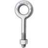 Eye Bolt, Regular Nut, Imperial, 1-1/4 in Dia, 8 in Lg Shank, Forged Steel, Hot Dipped Galvanized, 2-1/2 in ID Eye, 5 in OD Eye, UNC, 13.38 in Lg, 21000 lb Working