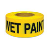 Barricade Tape, Legend Caution, Yellow , 3 in Wd, 300 ft Lg, 2 mil Thk, Polyethylene Barricade Tape, Legend Caution, Yellow , 3 in Wd, 300 ft Lg, 2 mil Thk, Polyethylene