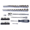 Socket Set, 3/8 in Drive, Imperial, 55 -Piece