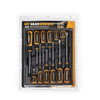 Screwdriver Set, Imperial, 12 -Piece, Straight, Phillips®,  Slotted Screwdriver, ASME B107.15, Alloy Steel, Black Oxide