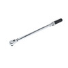 Torque Wrench, Micrometer, 1/2 in Drive, 30 to 250 ft-lb, Square Drive Head, 24.3 in Lg, Clockwise, +/-3%, Knurled Grip, ASME B107.300-2010, Alloy Steel