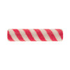 Paint Roller Cover, 1/4 in Nap, 9 in Lg, Smooth Surface, Mohair Fabric, Red,  White Color
