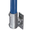 Railing Base, Standard Horizontal, 1 in, 3.86 in Lg, Malleable Iron, Galvanized Railing Base, Standard Horizontal, 1 in, 3.86 in Lg, Malleable Iron, Galvanized