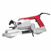 Portable Band Saw, Tool, 3-1/2 in Round, 3-1/2 x 4-1/2 in Rectangular, 0.5 in wd, 44.875 in lg, 0.02 in thk Blade, 200/250 sfpm, 2 -Speed, 200/250 SPM