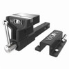 Truck Vise, Lightweight, Replaceable Jaw, 5-7/5 in Jaw Open, 6 in Wd Jaw, Hardened Steel Jaw, 3-1/2 in Dp Throat, 360 deg Rotation, 1 ton, 360 deg Locking