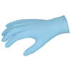 Disposable Gloves, Non-Sterile, Nitrile Palm, Nitrile, Blue , Textured, Ambidextrous, Food/Industrial Grade, X-Large, Unlined, Rolled Cuff, 9.92 in Lg