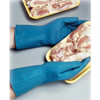 Chemical Resistant Gloves, Small, Blue , Unlined, 12 in Lg, 18 mil Thk Chemical Resistant Gloves, Small, Blue , Unlined, 12 in Lg, 18 mil Thk