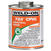 Cement, CPVC, 1 qt Container, Suitable For CPVC Plastic Pipe, Gray , Ketone, Tetrahydrofuran,  Methyl Ethyl Ketone,  Cyclohexanone, Medium Setting