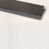 Conveyor Belt, 0.140625 in Thk, 2 in Min Dia Pulley, 20 to 180 deg F, Polyvinyl Chloride Belt, Black Color, PVC120 BLK RT X FS