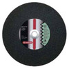 Cut-Off Wheel, 10 in Dia Wheel, 1/8 in Thk Wheel, 1 in Center Hole, 30 Grit, Aluminium Oxide Abrasive, Steel,  Ferrous Metal Applicable, Type 1