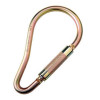 Carabiner, Reusable, Suitable For Construction,  General Industrial,  Mining,  Oil & Gas,  Transportation,  Utilities,  Wind Energy, Zinc Plated, Yellow Color