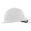 Hard Hat, 11 x 9-1/2 x 8-1/2 in, Fits Min Hat 6-1/2 in, Fits Max Hat 8 in, White , High Density Polyethylene, 8-Point Suspension, Class C,  E,  G