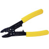 Crimp and Strip Tool, Combination, 8 in Lg, Cushion Grip Handle, Cushion Grip, Yellow Color
