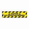 Accuform® PSR276 Slip-Gard™ Step Floor Sign, CAUTION, 6 in H x 24 in W, Black on Yellow, Adhesive Vinyl