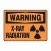 Accuform® MRAD375XV Safety Sign, WARNING, Adhesive Dura-Vinyl™, 10 in H x 14 in W
