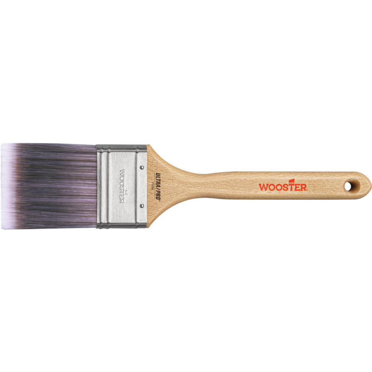Paint Brush, Firm Jaguar, Polyester,  Nylon Brush, Stainless Steel Ferrule, Sealed, Wood Handle, 2 to 3 in, 4175