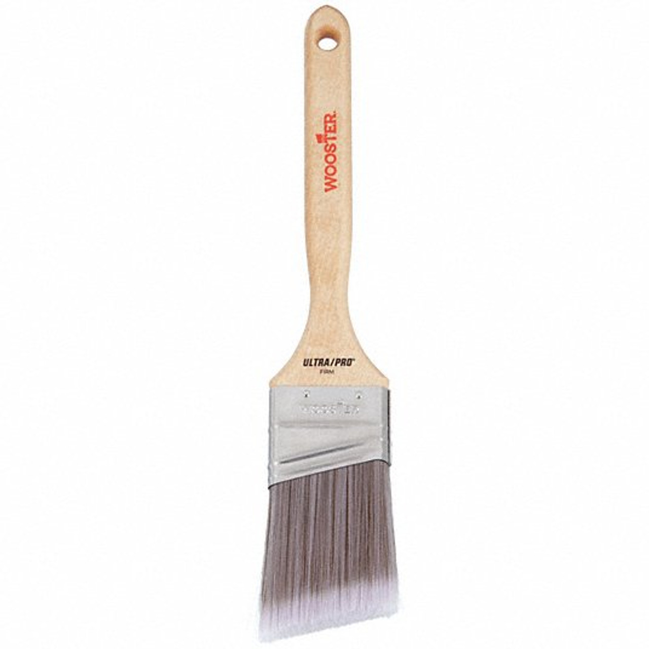 Paint Brush, Firm Jaguar, Polyester,  Nylon Brush, Stainless Steel Ferrule, Sealed, Wood Handle, 2 to 3 in, 4174