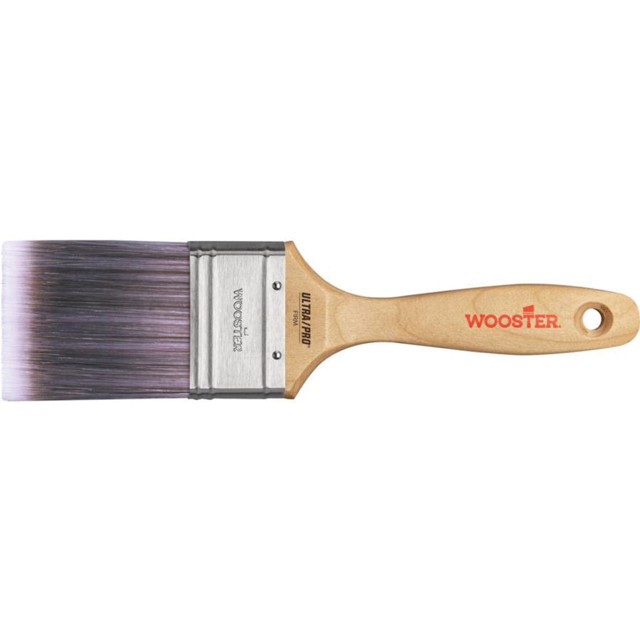 Paint Brush, Firm Jaguar, Nylon,  Sable Polyester Brush, Stainless Steel Ferrule, Sealed, Wood Handle