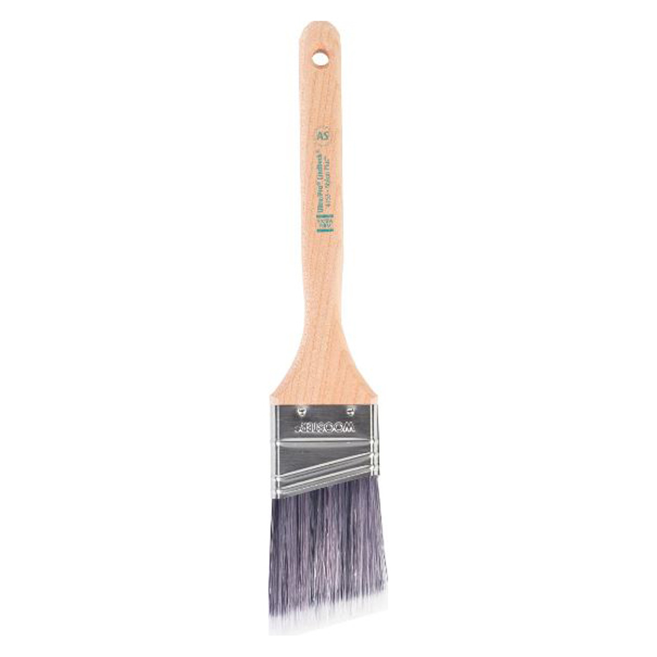 Paint Brush, Lindbeck,  Angle Sash, Nylon Brush, Stainless Steel Ferrule, Sealed, Wood Handle