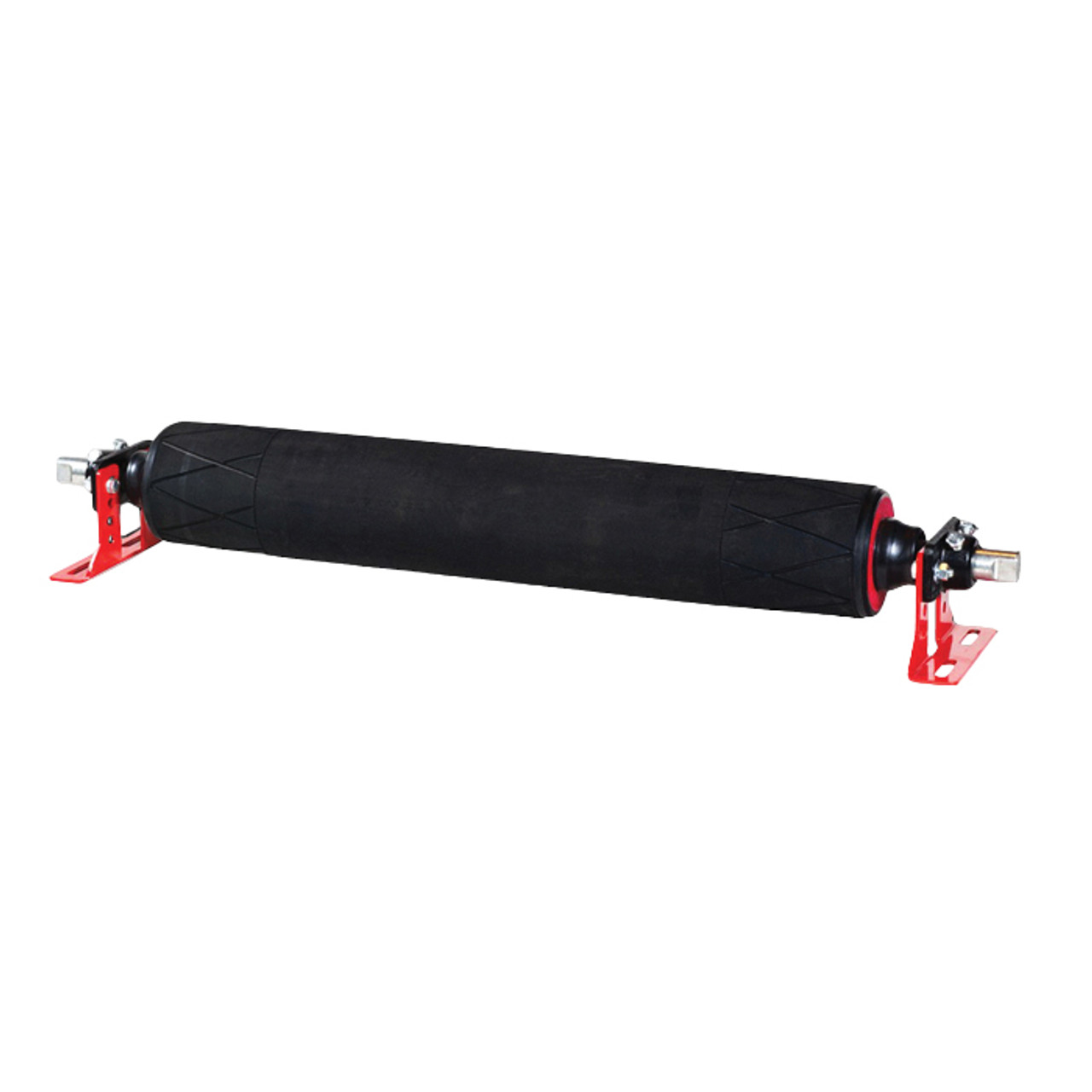 ASGCO Tru-Trainer Belt Tracking Idler, Stainless Steel, Flat Return
