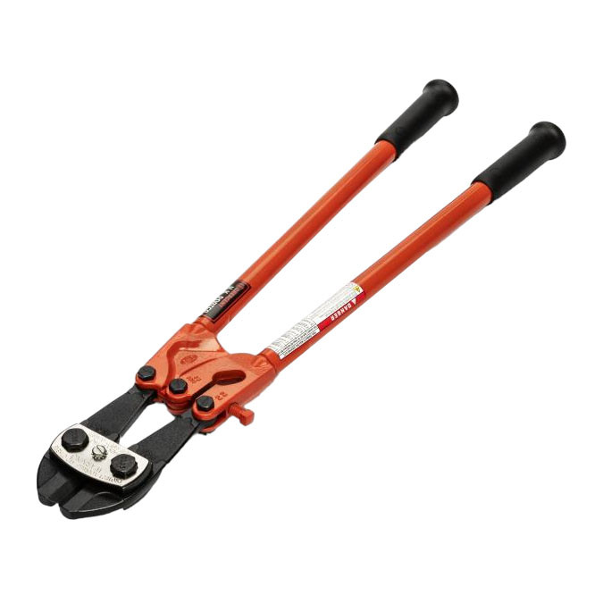 Bolt Cutter, Industrial Grade, Forged Alloy Steel Cut Edge, Center Cut Cut, Forged Alloy Steel Jaw