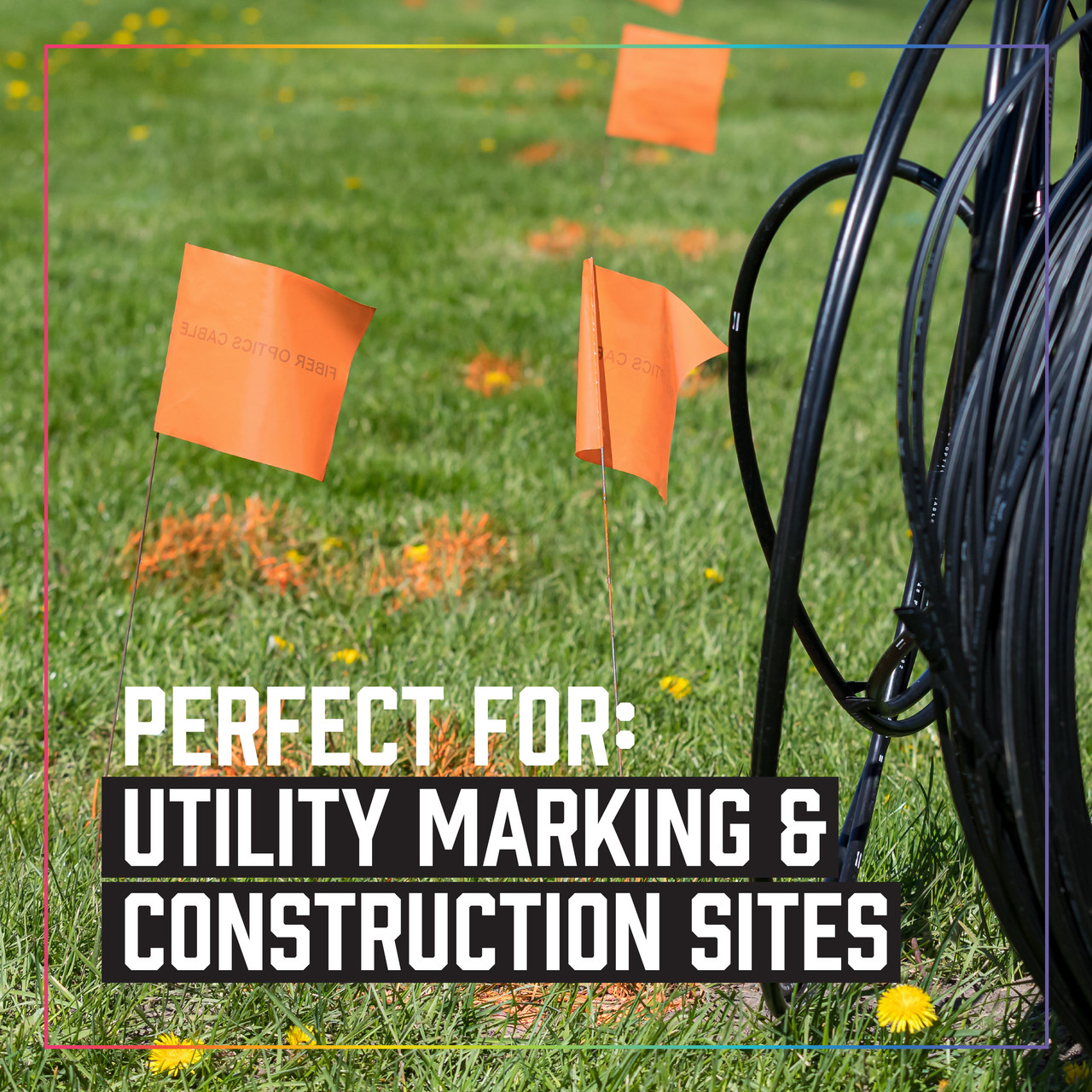 Marking Paint, Ground, 17 oz Container, Can, Aerosol, Upto 500 ft linear, 1 hr Curing, 50 to 90 deg F Marking Paint, Ground, 17 oz Container, Can, Aerosol, Upto 500 ft linear, 1 hr Curing, 50 to 90 deg F