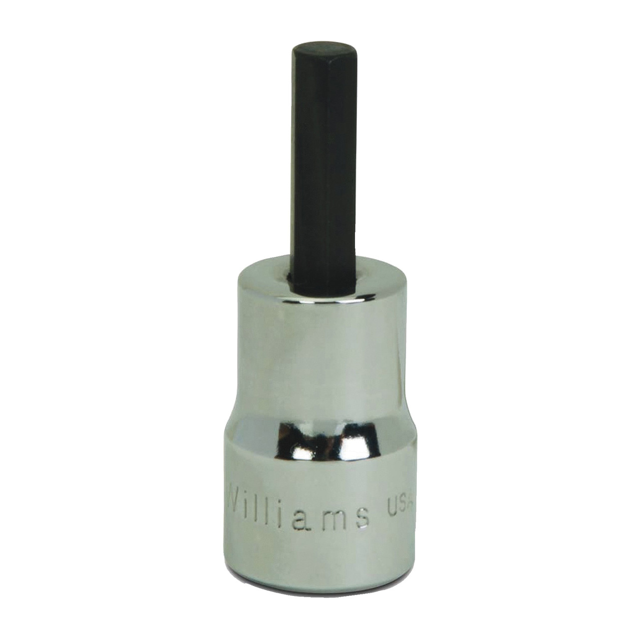 Hex Bit Socket, Standard, Imperial, Square Drive, 3/8 in Drive, Hex Socket, 1-1/16 in Lg, 1/8 to 3/8 in
