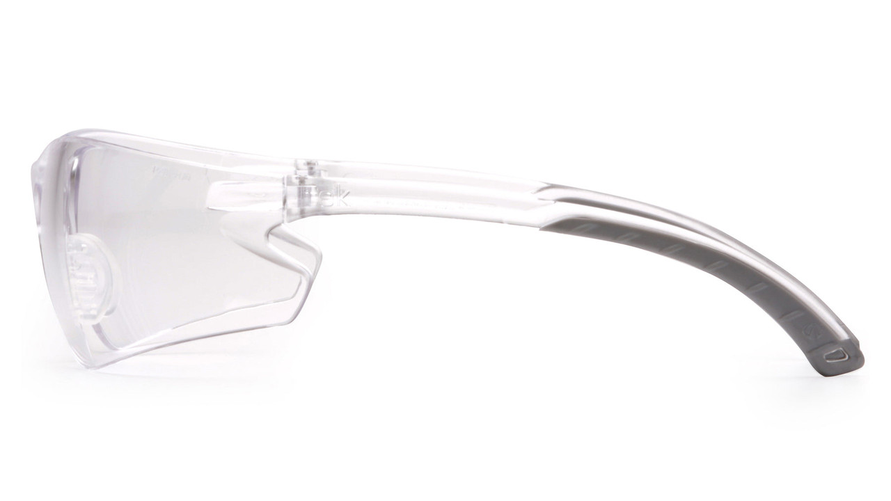 Safety Glasses, Universal, Anti-Fog Lens, Frameless, Clear Frame, Polycarbonate Frame, Polycarbonate Lens