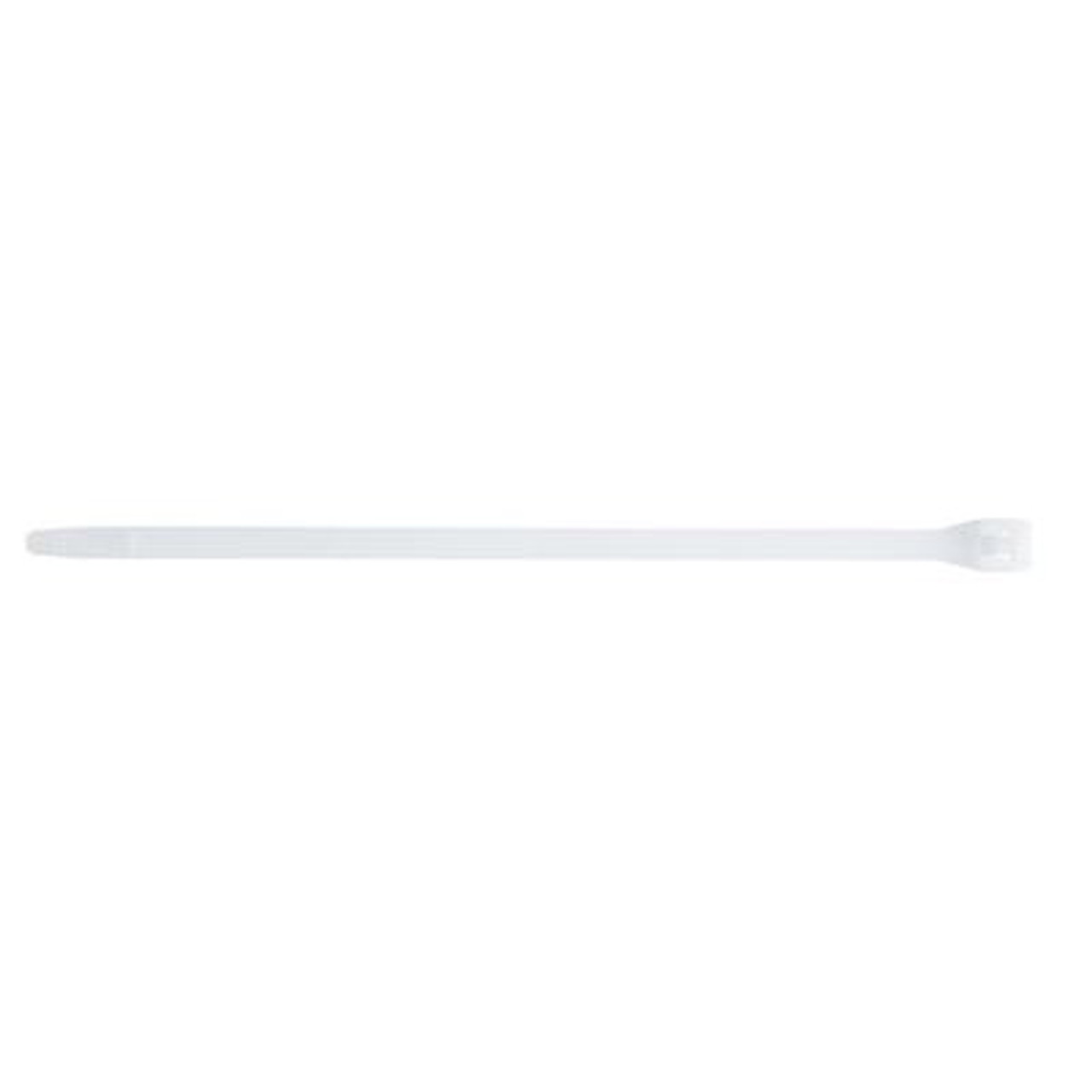 Cable Tie, Heavy Duty, 1/4 in Wd, 0.072 in Thk, Double Lock, 120 lb Tensile, 32 to 185 deg F, Nylon