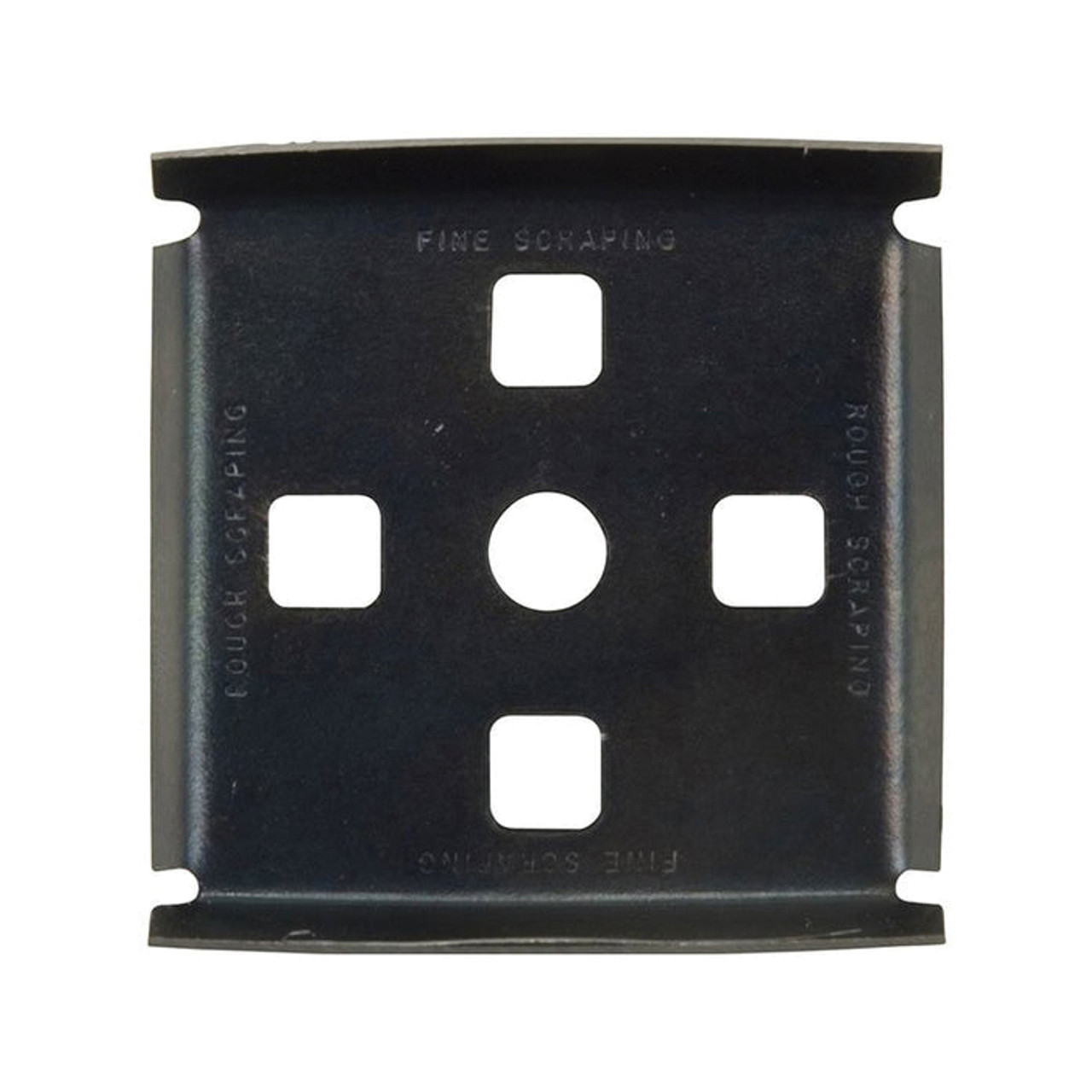 Scraper Blade, High Carbon Steel, 4-Edge