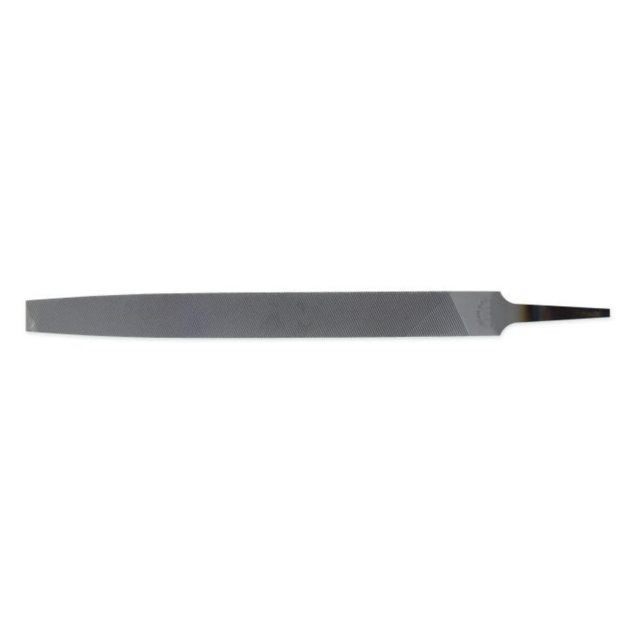 NICHOLSON File, Flat,  Machinists,  Rectangular, Tang, American Coarseness of Cut, Bastard/Second/Smooth