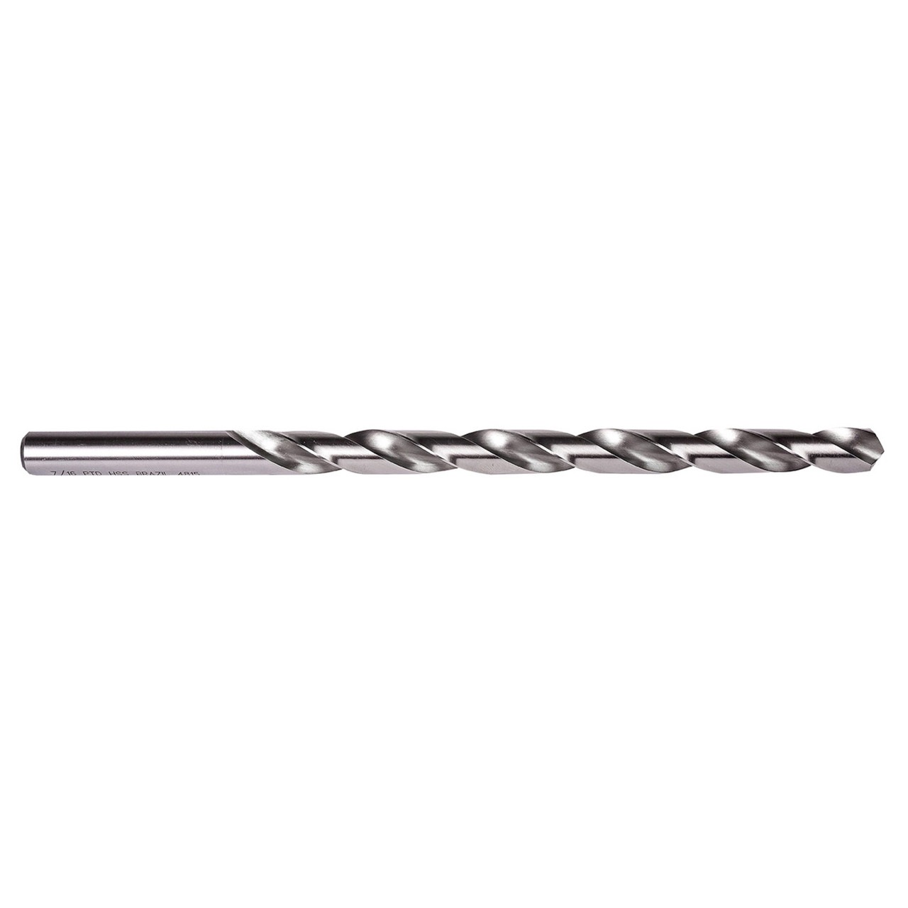 DORMER Extension Drill Bit, 6 in Lg Drill Point, Conventional Point, Right Hand Cut, High Speed Steel Cut Edge