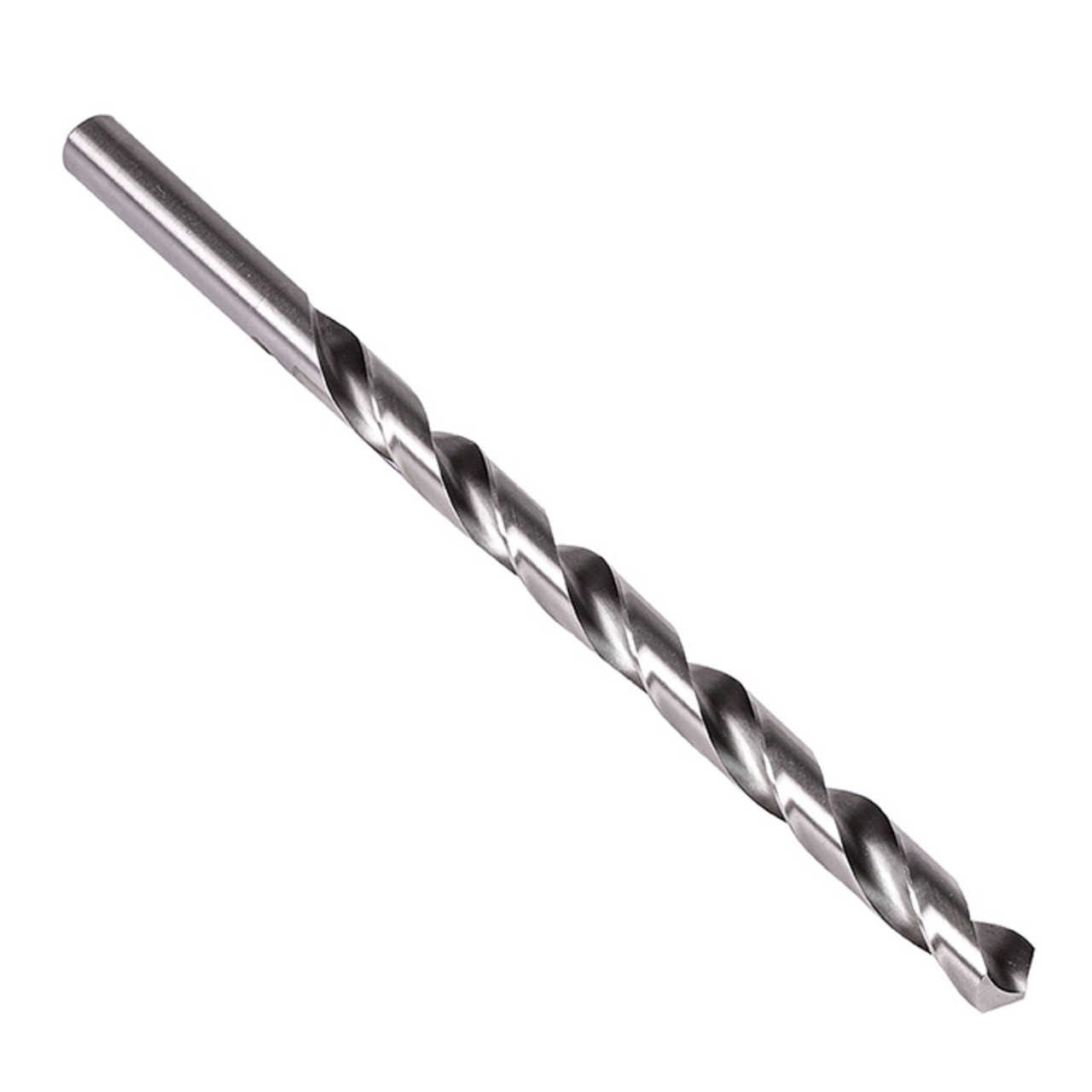 DORMER Extension Drill Bit, 9 in Lg Drill Point, Conventional Point, Right Hand Cut, High Speed Steel Cut Edge